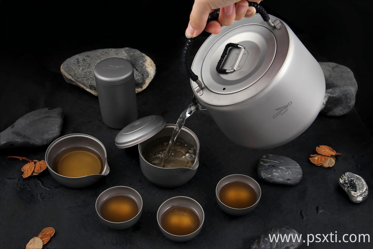 titanium tea potS